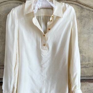 Tory Burch Silk Blouse, Size 6